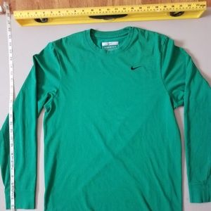 Nike Sports Tee Dry Fit Long Sleeve Shirt Mens Siz